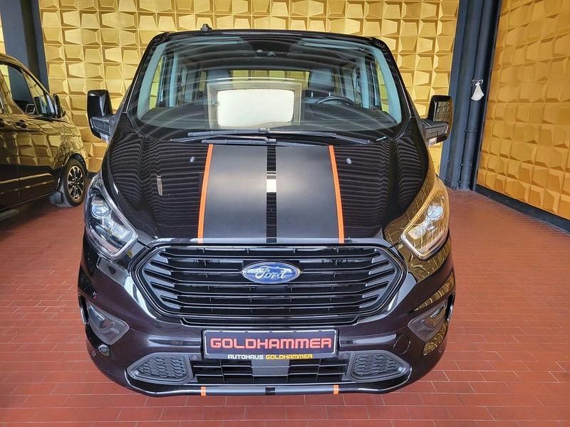 Schwarz Gebraucht 2021 Ford Tourneo Custom Sport Van / Kleinbus | 36.999 € (Fairer Preis) - Bild 1/4