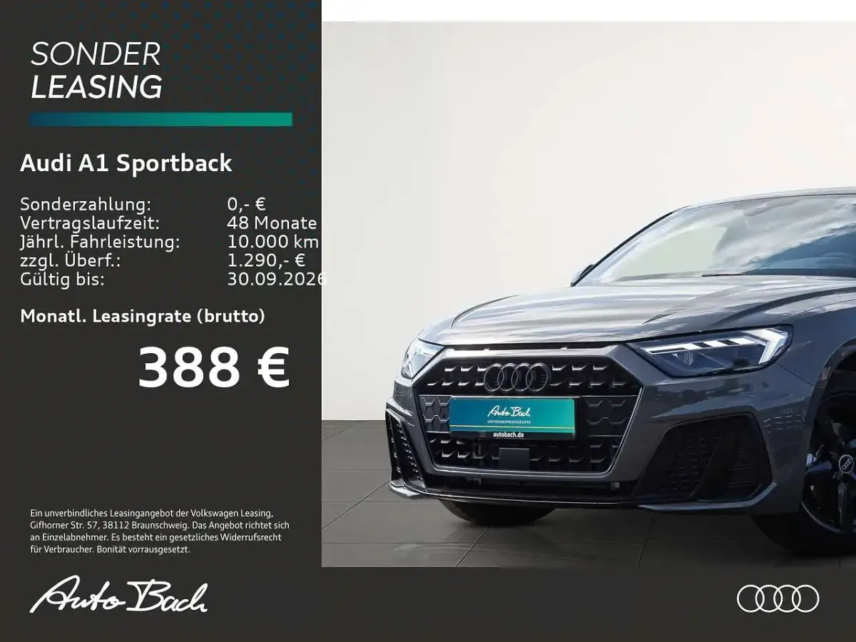 Neu Audi A1 S-Line 116 PS (85 kW) 2026 Chronosgrau metallic SUV