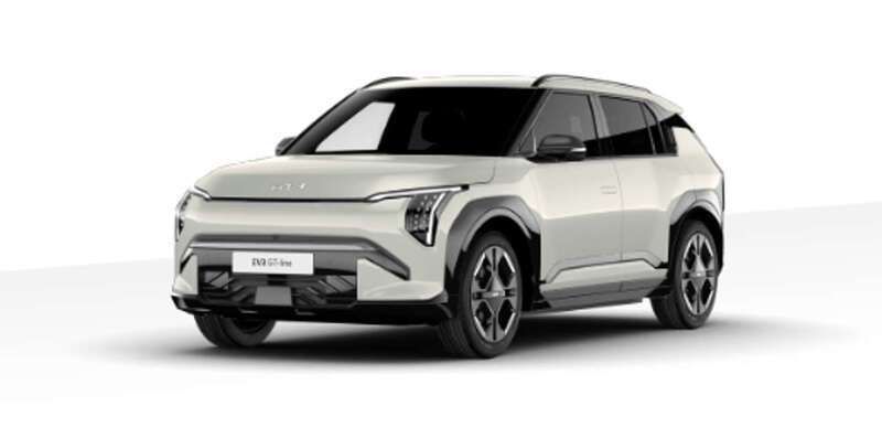 Silber (ivory silver matt) Neu 2025 Kia EV3 GT-Line SUV | 44.688 € (Fairer Preis) - Bild 1/2