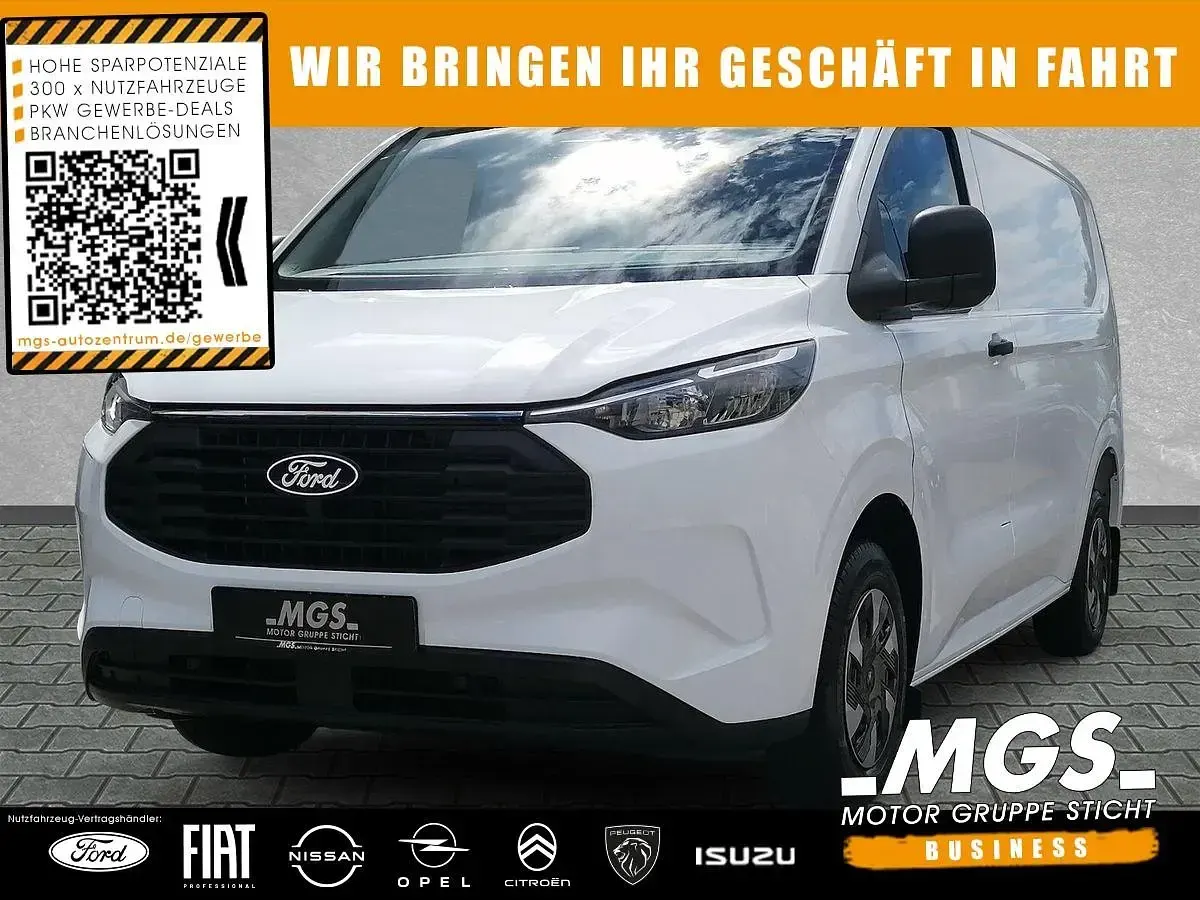 Neu Ford Transit Custom Trend 232 PS (170 kW) 2025 Frozen white Limousine