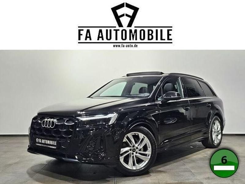 Schwarz Gebraucht 2024 Audi Q7 S-Line SUV | 67.240 € (Superpreis) - Bild 1/4