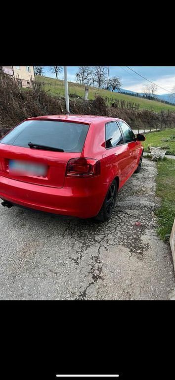 Rot Gebraucht 2008 Audi A3 Ambition Limousine | 2.800 € (Guter Preis) - Bild 1/4