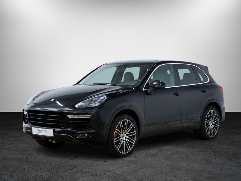 Schwarz Gebraucht 2015 Porsche Cayenne Turbo SUV | 29.900 € (Superpreis) - Bild 1/4