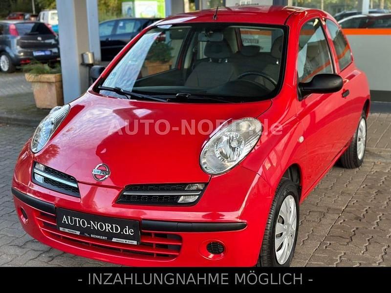 Rot Gebraucht 2006 Nissan Micra Visia Kleinwagen | 2.790 € (Fairer Preis) - Bild 1/4