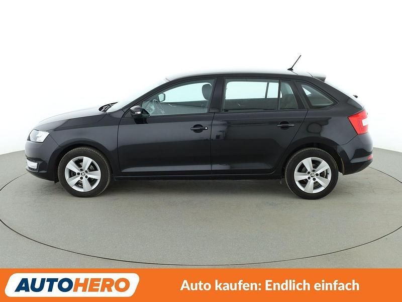 Gebraucht Skoda Rapid Ambition 90 PS (66 kW) 2016 Schwarz Kleinwagen