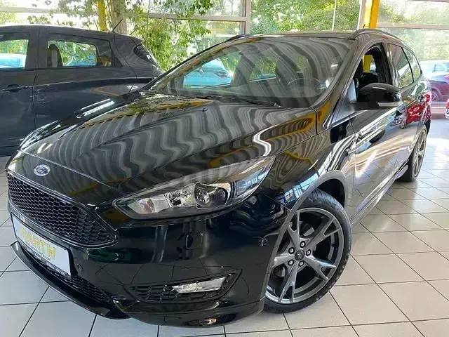Brugt Ford Focus ST-Line 150 HK (110 kW) 2017 Sort Stationcar
