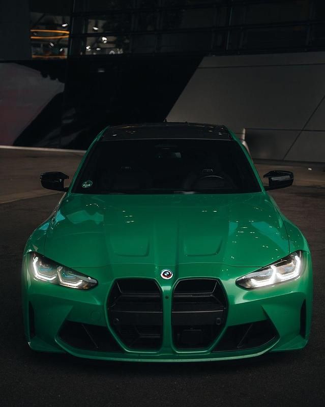 Używany BMW M3 Performance 510 KM (375 kW) 2022 Zielony Sedan/Limuzyna