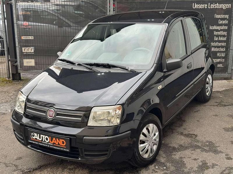 Gebraucht Fiat Panda Dynamic 60 PS (44 kW) 2009 Carbon schwarz Kleinwagen