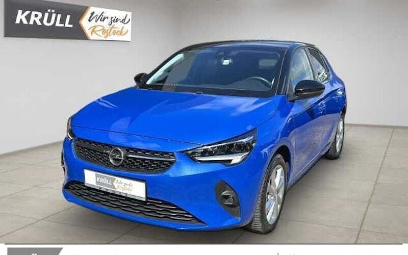 Blau Gebraucht 2022 Opel Corsa Elegance Limousine | 15.890 € (Fairer Preis) - Bild 1/4