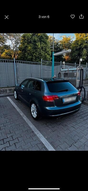 Grau Gebraucht 2005 Audi A3 Sportback S-Line Limousine | 3.800 € (Guter Preis) - Bild 1/4