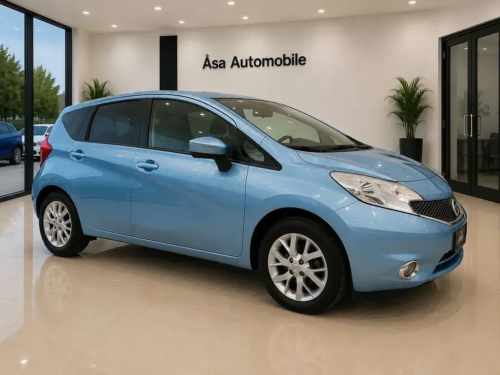 Gebraucht Nissan Note Acenta 80 PS (58 kW) 2014 Blau Kleinwagen