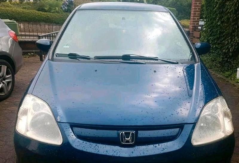 Blau Gebraucht 2002 Honda Civic Kleinwagen | 2.350 € - Bild 1/4