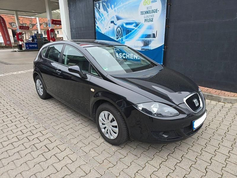 Gebraucht Seat Leon Reference 102 PS (75 kW) 2009 Schwarz Kleinwagen