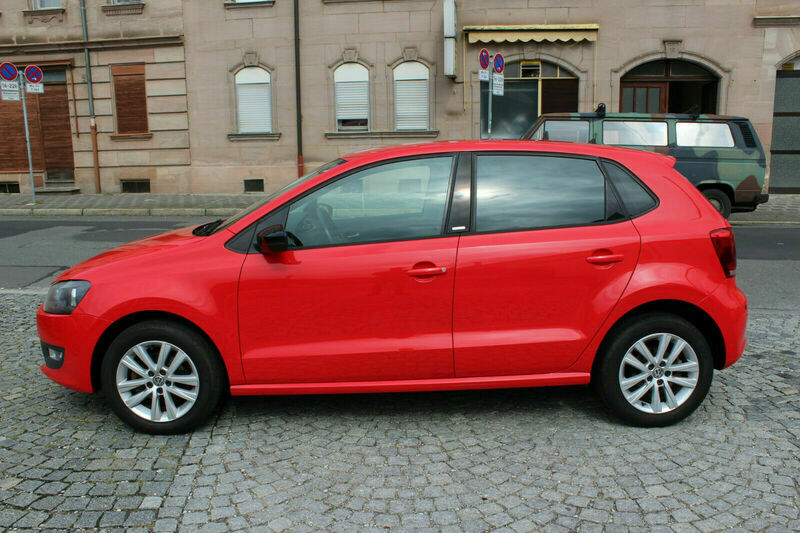Verkauft VW Polo V Style *Flash-Rot*, gebraucht 2012, 144.000 km in Bayern  - Fürth