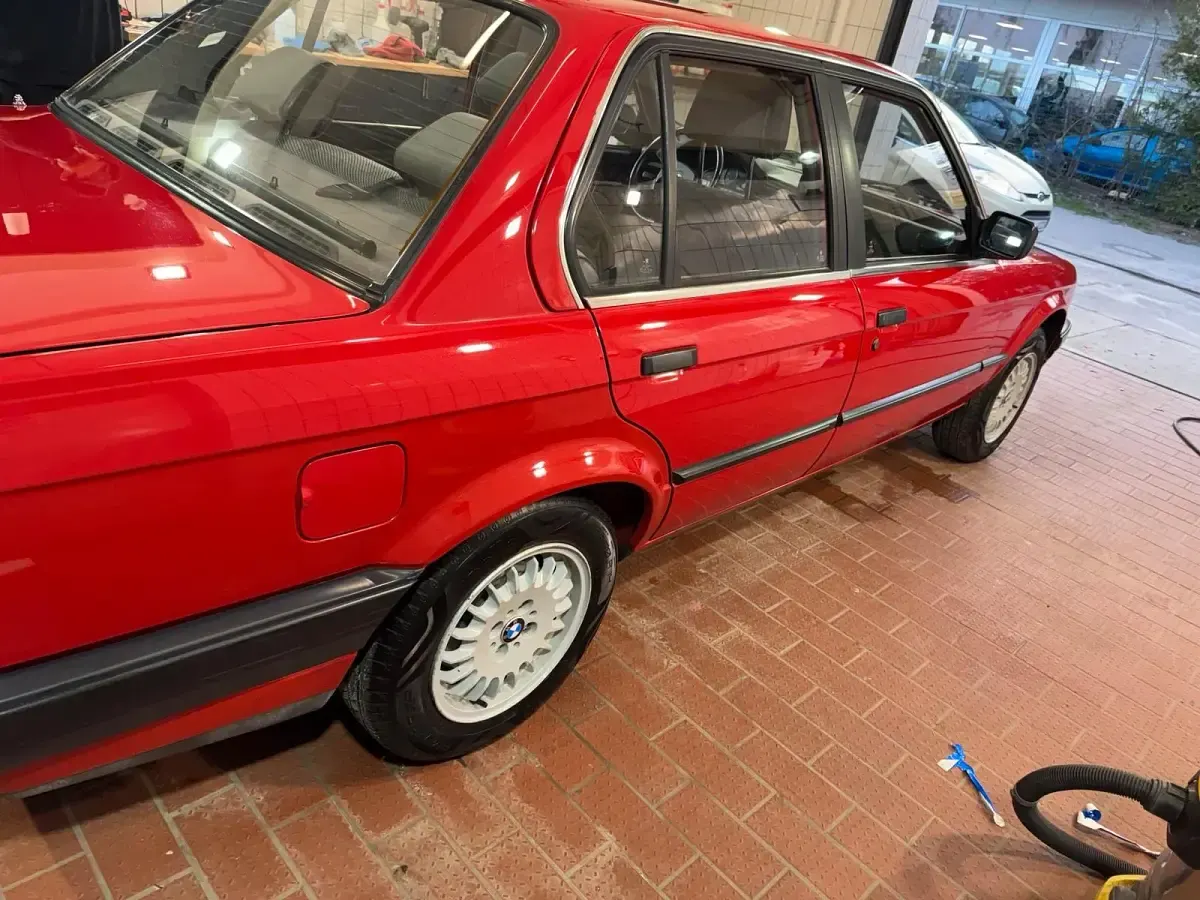 Usata BMW 316 1988 Rosso Berlina