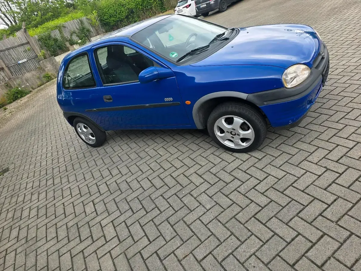 Gebraucht Opel Corsa 54 PS (39 kW) 2000 Blau Kleinwagen