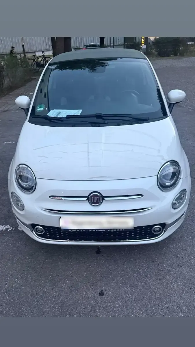 Gebraucht Fiat 500C 71 PS (52 kW) 2021 Weiß Cabrio