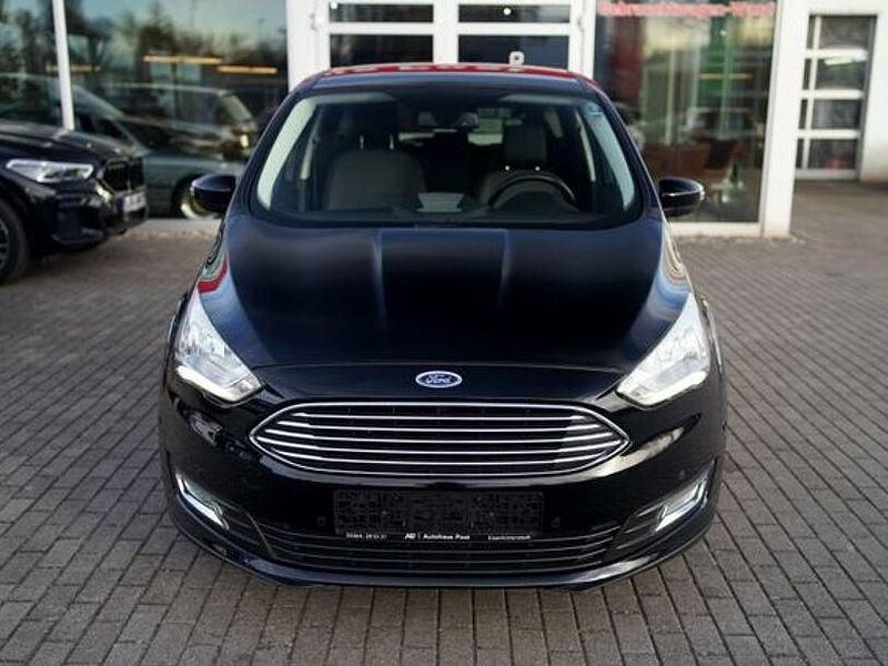 Gebraucht Ford C-MAX Titanium 125 PS (91 kW) 2016 Schwarz Van / Kleinbus