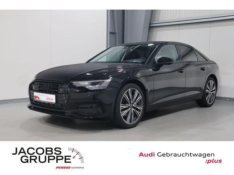 Brillantschwarz Gebraucht 2023 Audi A6 Advanced Limousine | 37.840 € - Bild 1/4