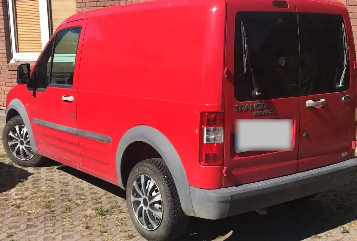 Brugt Ford Transit Connect 2007 Rød MPV