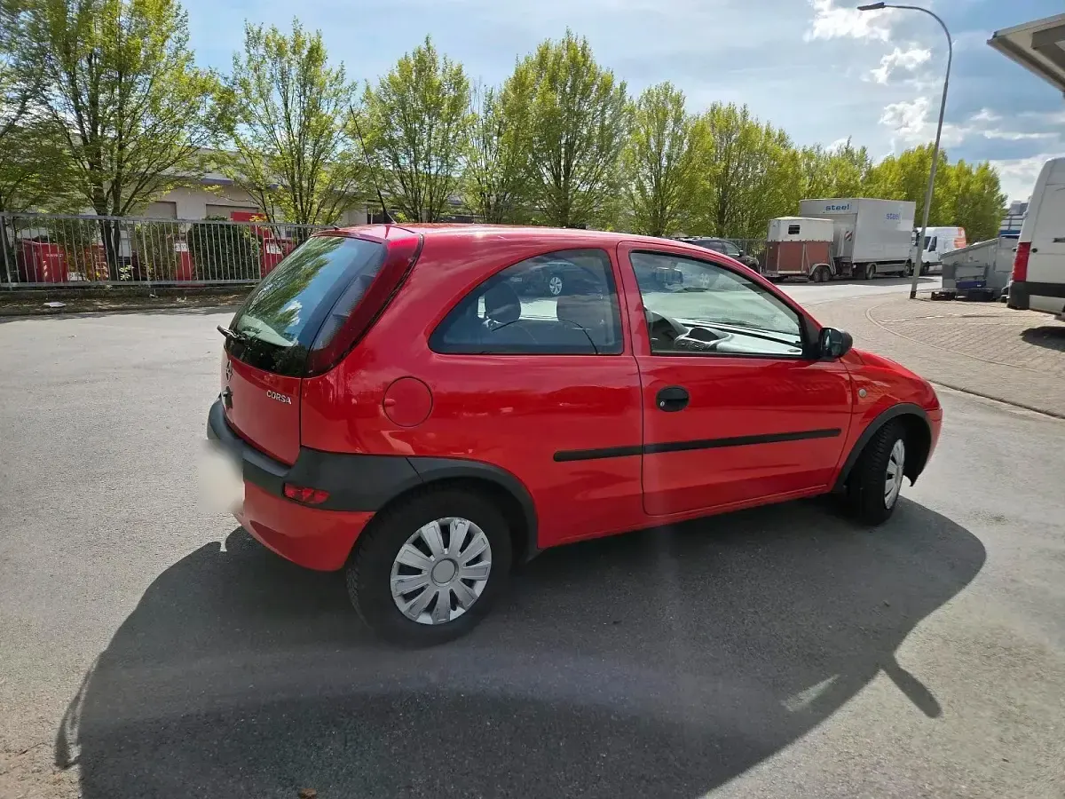 Gebraucht Opel Corsa 58 PS (42 kW) 2002 Rot Kleinwagen