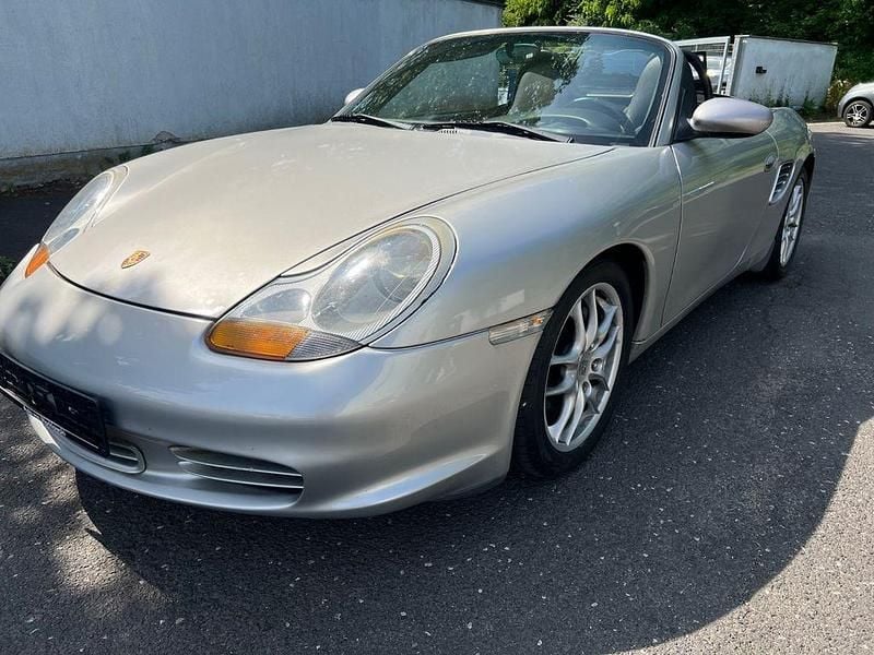Silber Gebraucht 2004 Porsche Boxster Cabrio | 16.990 € (Superpreis) - Bild 1/4