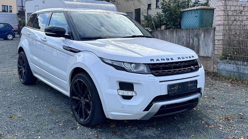 Weiß Gebraucht 2013 Land Rover Range Rover evoque Pure SUV | 10.950 € (Teuer) - Bild 1/4