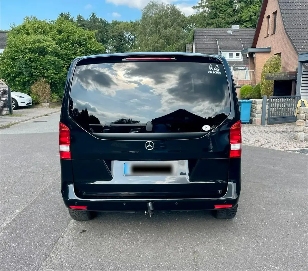 Gebraucht Mercedes V300 AMG 239 PS (175 kW) 2020 Schwarz Van / Kleinbus