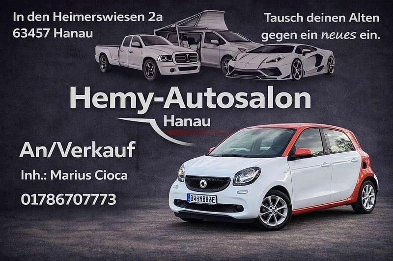 Gebraucht Smart ForFour Electric Drive 60 kW (82 PS) 2020 Weiß orange edition Kleinwagen