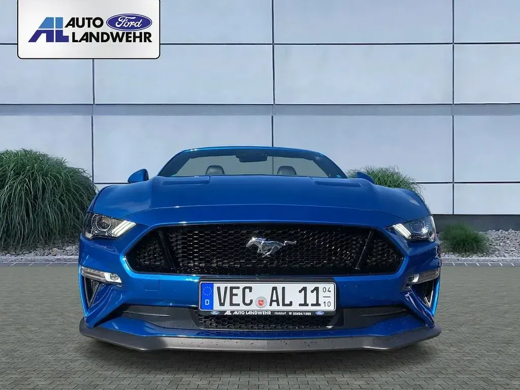 Gebraucht Ford Mustang GT Convertible 450 PS (330 kW) 2020 Blau Cabrio