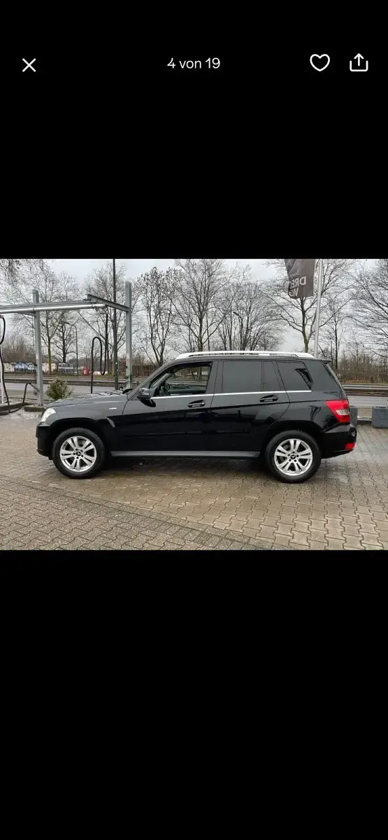 Gebraucht Mercedes GLK200 143 PS (105 kW) 2011 Schwarz SUV