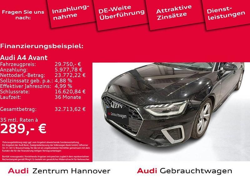 Gebraucht Audi A4 Ambiente 204 PS (150 kW) 2022 0e mythosschwarz metallic (metallic) Kombi