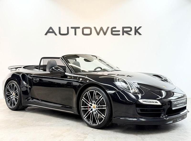 Schwarz Gebraucht 2015 Porsche 911 Turbo Cabriolet Cabrio | 109.999 € (Fairer Preis) - Bild 1/4