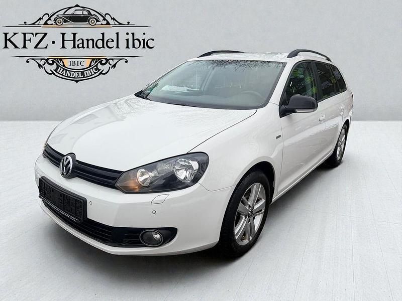 Weiß Gebraucht 2012 VW Golf VI Match Kombi | 4.999 € (Guter Preis) - Bild 1/4