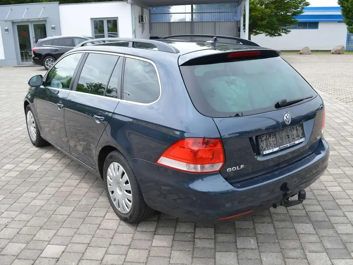 Gebraucht VW Golf V Comfortline 105 PS (77 kW) 2007 Blau Kombi