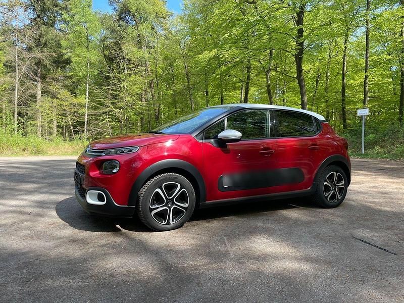 Gebraucht Citroën C3 PureTech 83 PS (61 kW) 2018 Rot Kleinwagen