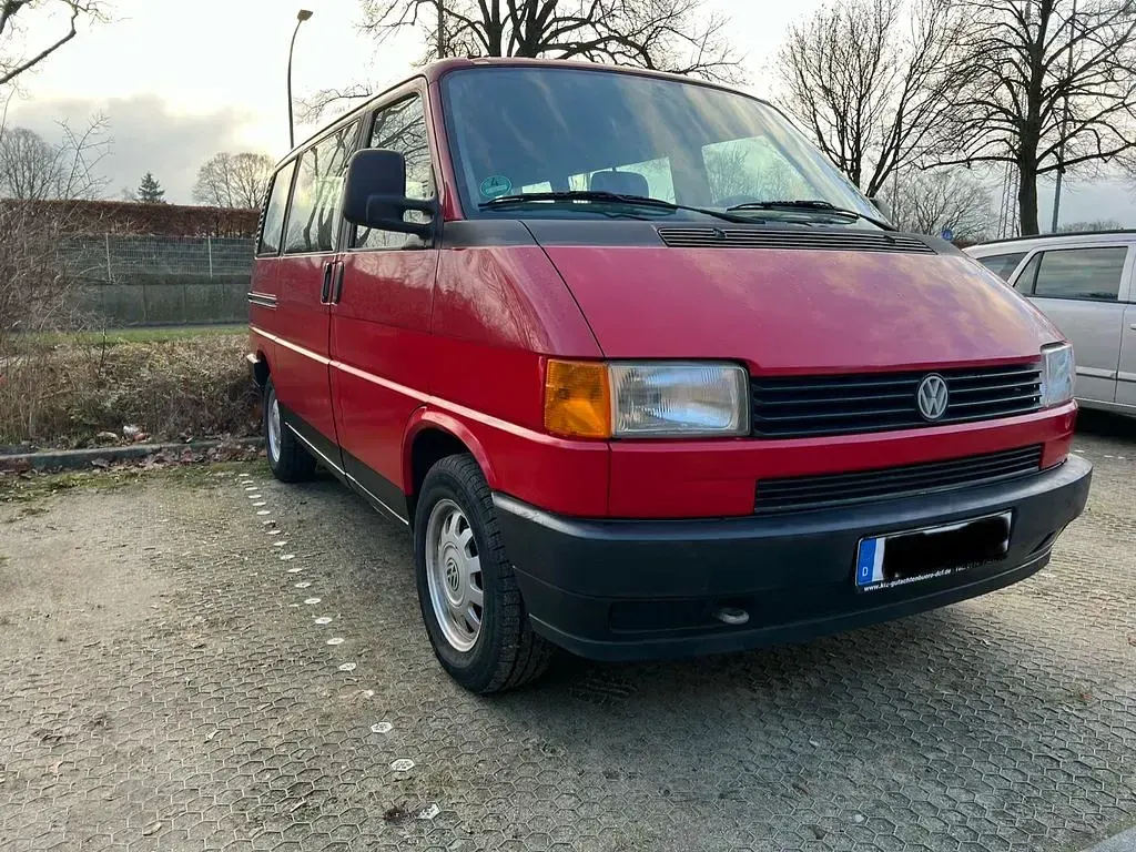 Używany VW T4 69 KM (50 kW) 1995 Czerwony Van