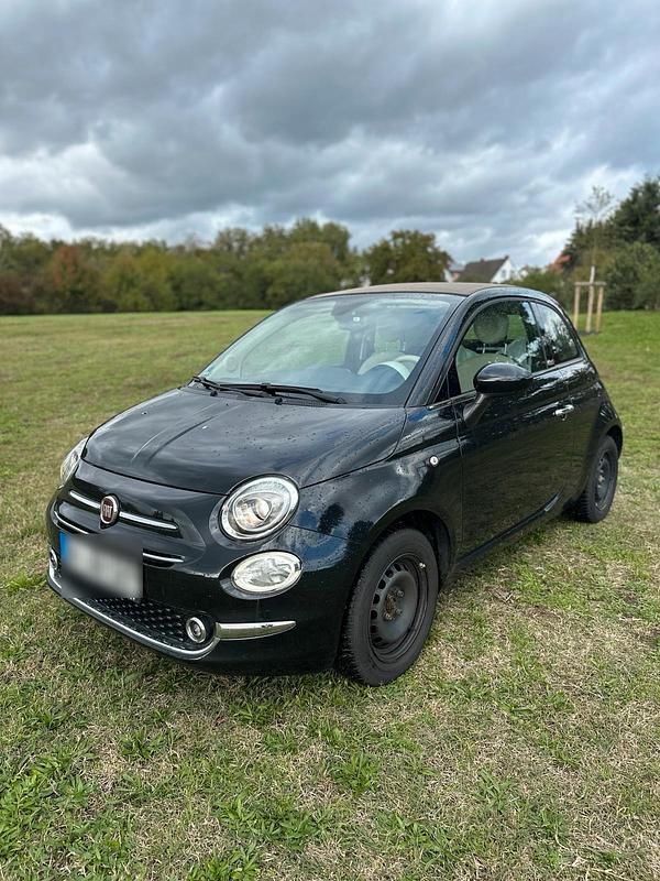 Schwarz Gebraucht 2017 Fiat 500C Cabrio | 8.600 € (Guter Preis) - Bild 1/4