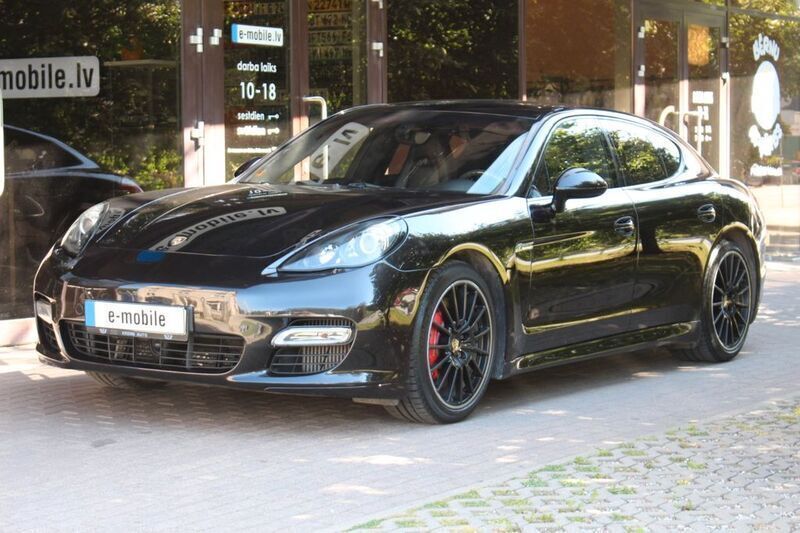 Schwarz Gebraucht 2012 Porsche Panamera Turbo Limousine | 25.900 € (Guter Preis) - Bild 1/4