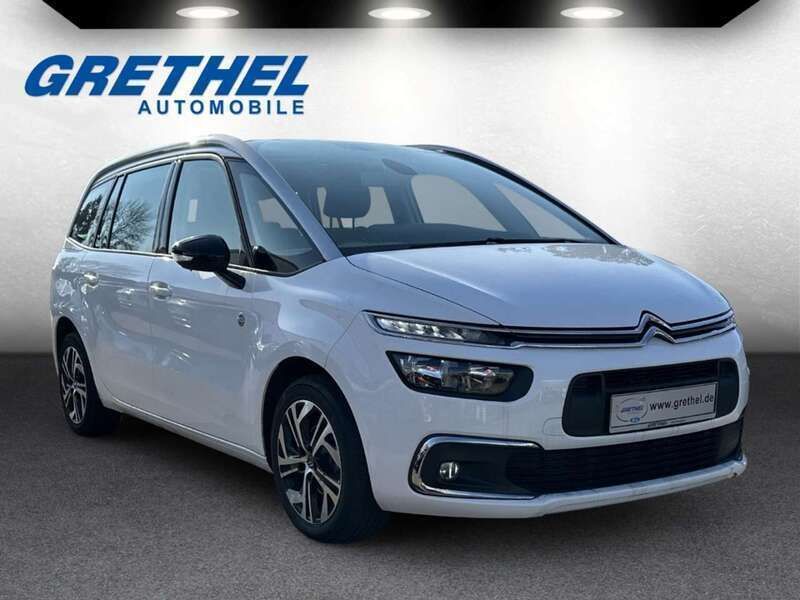 Lack weiss banquise/typ aussen Gebraucht 2021 Citroën C4 SpaceTourer PureTech Van / Kleinbus | 16.250 € (Fairer Preis) - Bild 1/4
