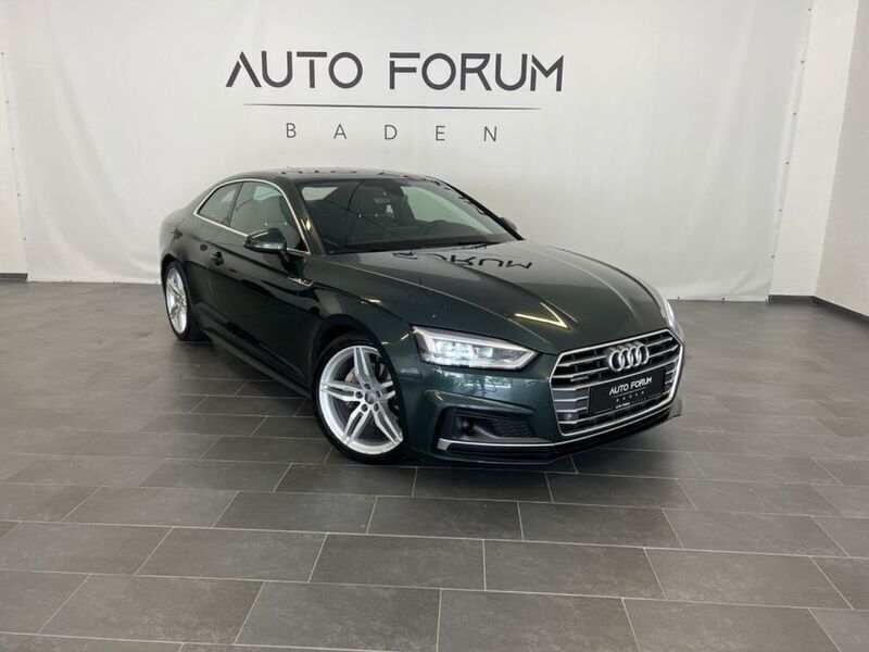 Grün Gebraucht 2017 Audi A5 Ambiente Coupé | 23.300 € (Guter Preis) - Bild 1/4