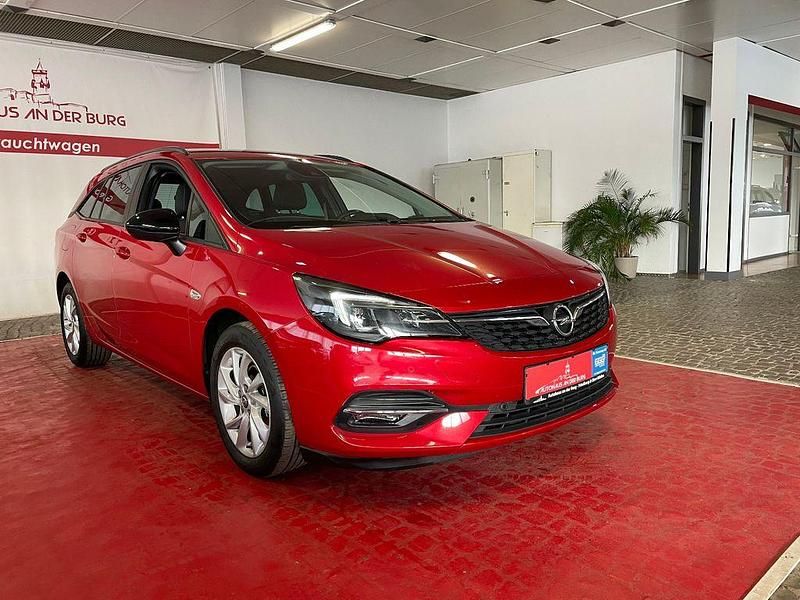 Gebraucht Opel Astra 122 PS (89 kW) 2021 Rot Kombi