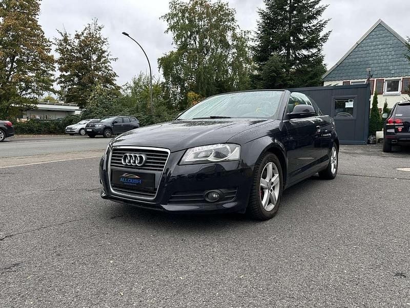 Phantomschwarz perleffekt Gebraucht 2010 Audi A3 Cabriolet Ambition Cabrio | 5.999 € (Superpreis) - Bild 1/4