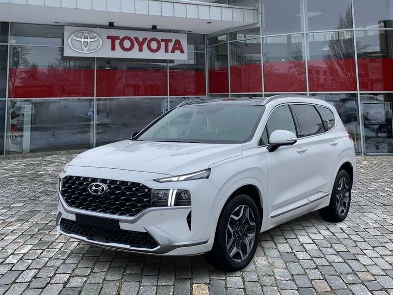 Weiß Neu 2025 Hyundai Santa Fe Prime SUV | 43.990 € - Bild 1/4