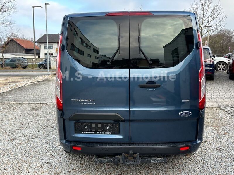 Gebraucht Ford Transit Custom Trend 170 PS (125 kW) 2018 Blau Van / Kleinbus
