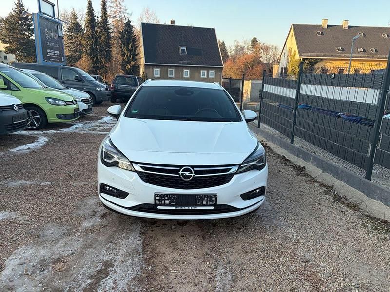 Gebraucht Opel Astra 110 PS (80 kW) 2018 Weiß Kombi