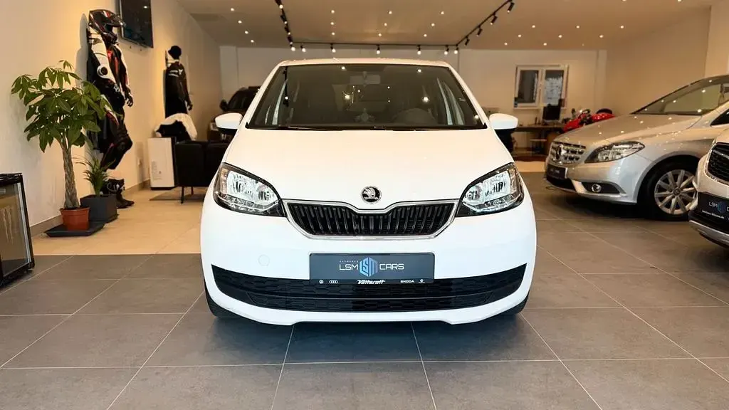 Gebraucht Skoda Citigo Clever 60 PS (44 kW) 2019 Weiß Kleinwagen