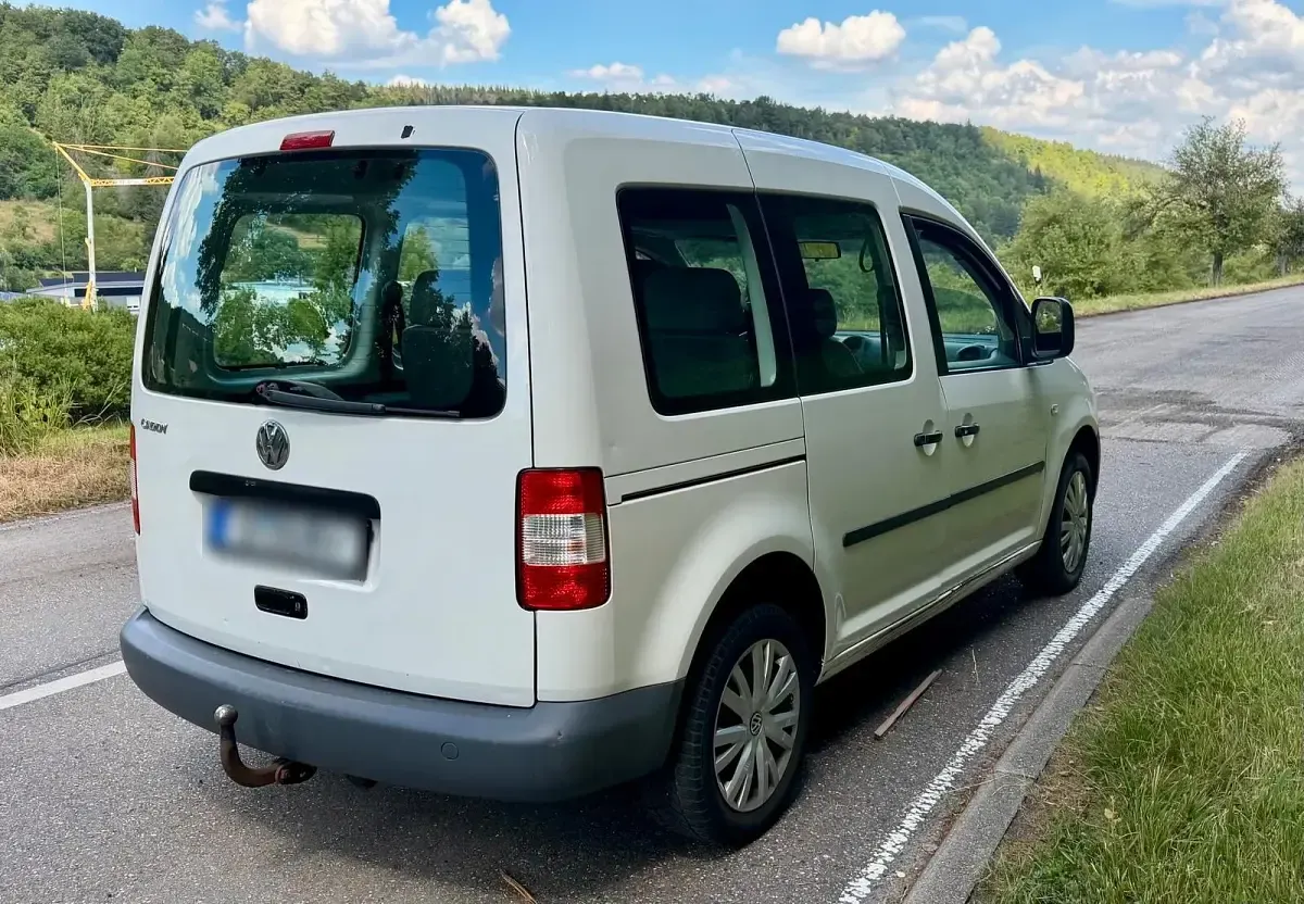 Gebraucht VW Caddy Life 75 PS (55 kW) 2005 Weiß Van / Kleinbus
