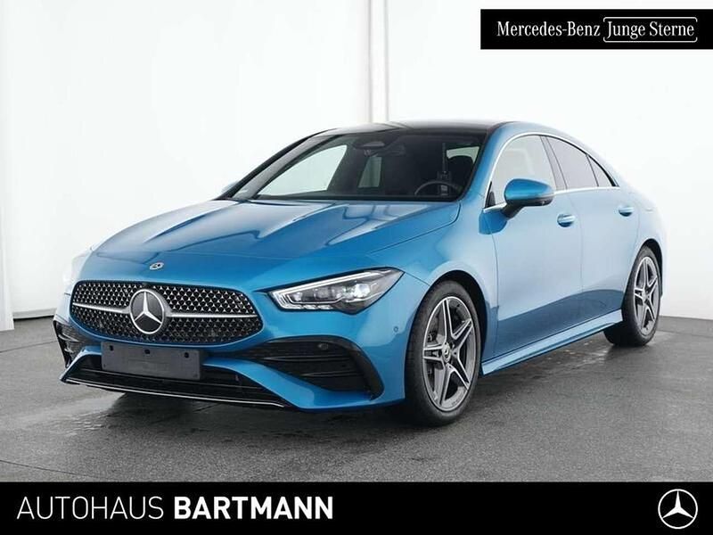 Lack hyperblau Gebraucht 2024 Mercedes 220 Premium Coupé | 43.988 € - Bild 1/4