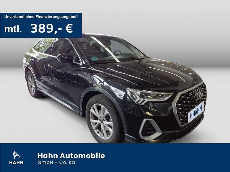 Mythosschwarz metallic Gebraucht 2021 Audi Q3 S-Line SUV | 28.895 € (Guter Preis) - Bild 1/3